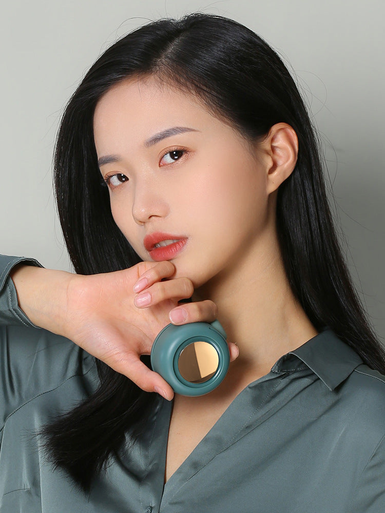 Mini Clip Fan – Portable USB Rechargeable Neck & Waist Fan | 3 Speeds, 900mAh