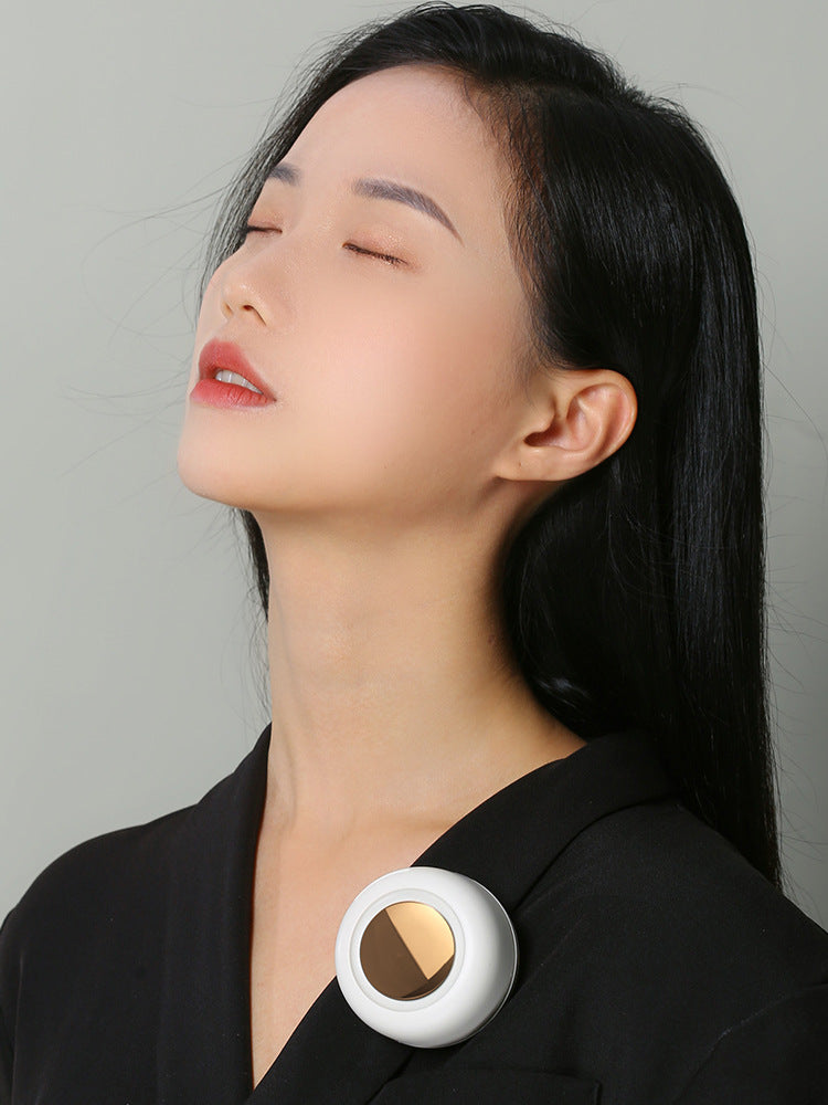 Mini Clip Fan – Portable USB Rechargeable Neck & Waist Fan | 3 Speeds, 900mAh