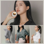 Mini Clip Fan – Portable USB Rechargeable Neck & Waist Fan | 3 Speeds, 900mAh