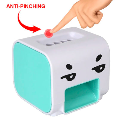 Electric Sunflower Seeds Peeler Automatic Melon Seed Shelling Machine Kitchen Gadget (Blue)