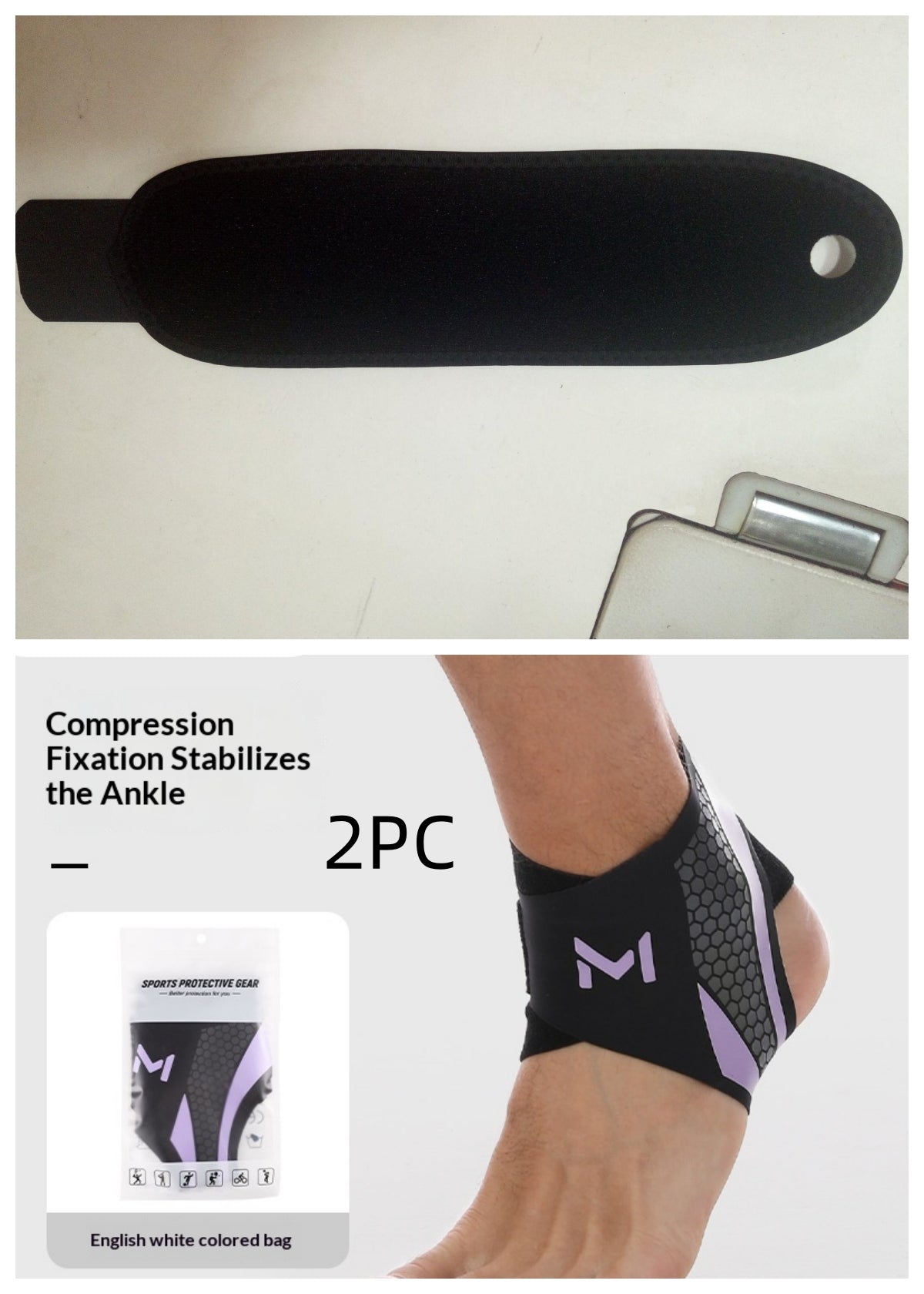 Ankle Support Compression Sleeve – Baseball, Gym & Daily Wear