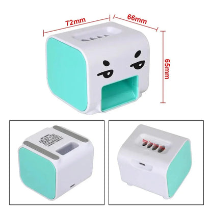 Electric Sunflower Seeds Peeler Automatic Melon Seed Shelling Machine Kitchen Gadget (Blue)