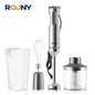 ROUNY 4-in-1 Hand Immersion Blender - 1000W Powerful Stick Blender