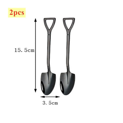 1/2/4PCS Stainless Steel Watermelon Spoon Shovel Spoon Household Creative Dessert Ice Cream Spoon Fruit Spoon Kitchen Gadgets