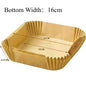 Air Fryer Disposable Paper Liners Square Round Non-Stick Baking BBQ Oil Absorbing Paper