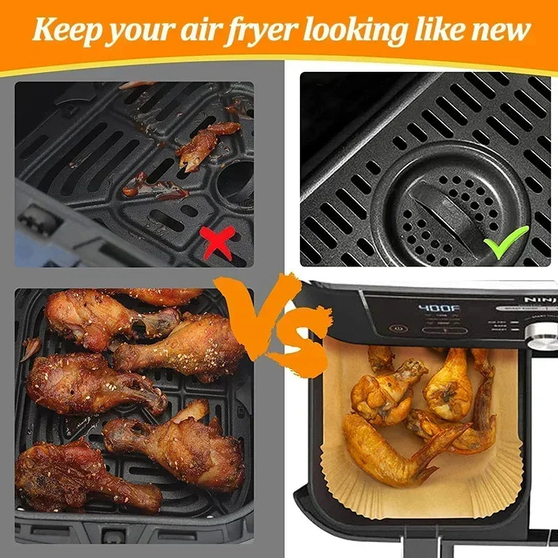 Disposable Air Fryer Paper Nonstick Liner For Baking