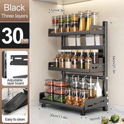 3 Tier Spice Storage Rack