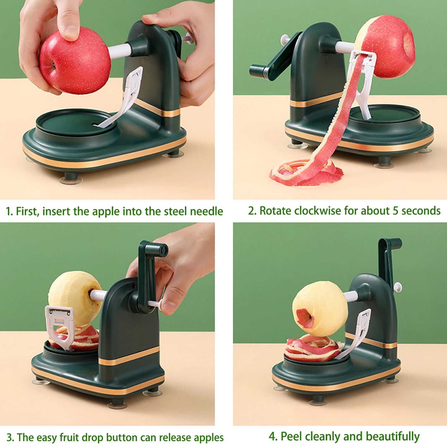 3 in 1 apple peeler