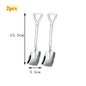 1/2/4PCS Stainless Steel Watermelon Spoon Shovel Spoon Household Creative Dessert Ice Cream Spoon Fruit Spoon Kitchen Gadgets