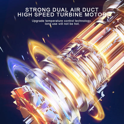 Premium Car Vacuum Cleaner - 9000PA Cordless & Rechargeable