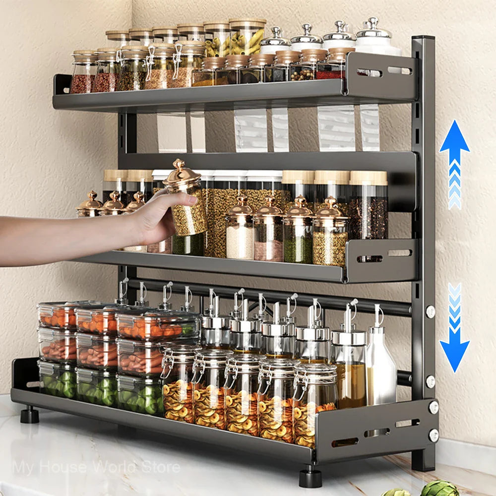3 Tier Spice Storage Rack