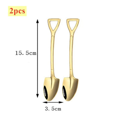 1/2/4PCS Stainless Steel Watermelon Spoon Shovel Spoon Household Creative Dessert Ice Cream Spoon Fruit Spoon Kitchen Gadgets