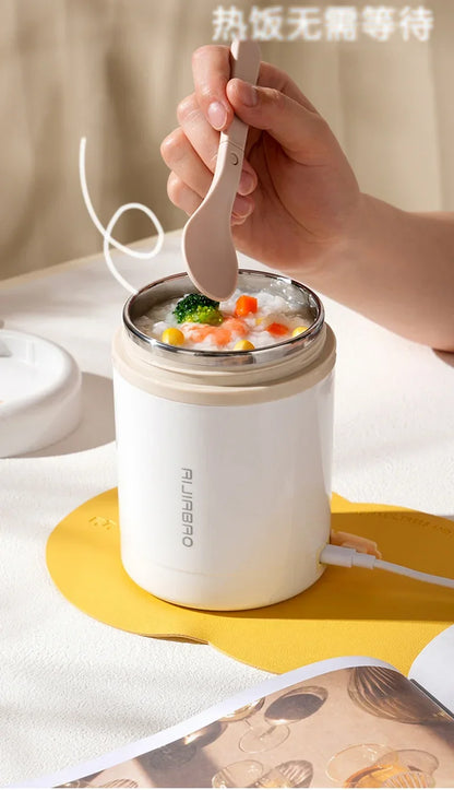 USB Electric Heating Lunch Box - Portable Food Warmer