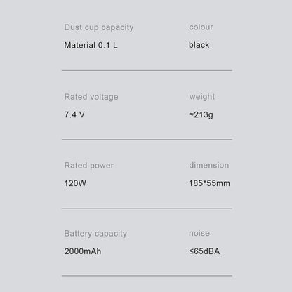 Premium Car Vacuum Cleaner - 9000PA Cordless & Rechargeable