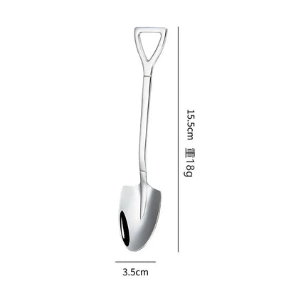 1/2/4PCS Stainless Steel Watermelon Spoon Shovel Spoon Household Creative Dessert Ice Cream Spoon Fruit Spoon Kitchen Gadgets