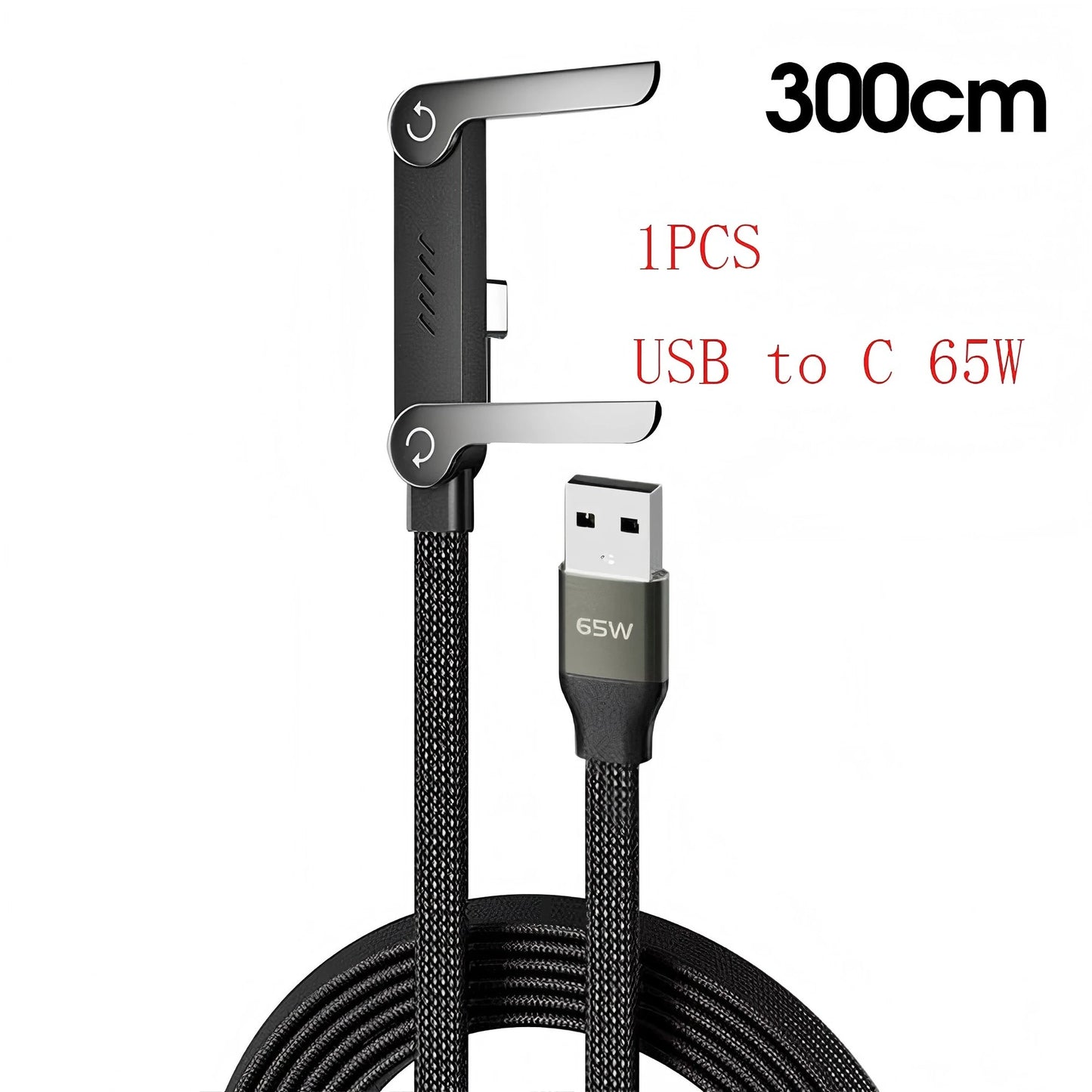 2-in-1 Fast Charging Stand Cable