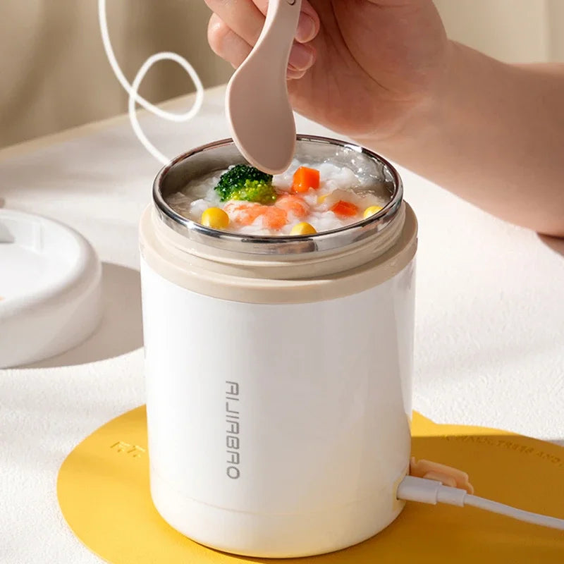 USB Electric Heating Lunch Box - Portable Food Warmer
