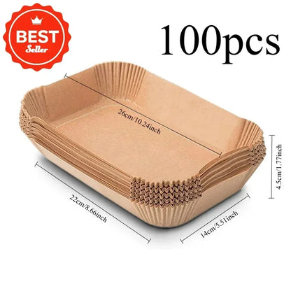 Disposable Air Fryer Paper Nonstick Liner For Baking