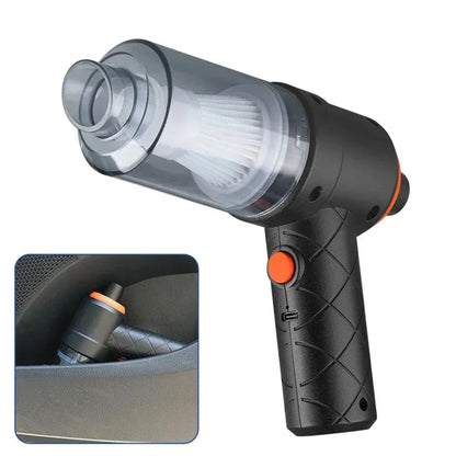 Premium Car Vacuum Cleaner - 9000PA Cordless & Rechargeable