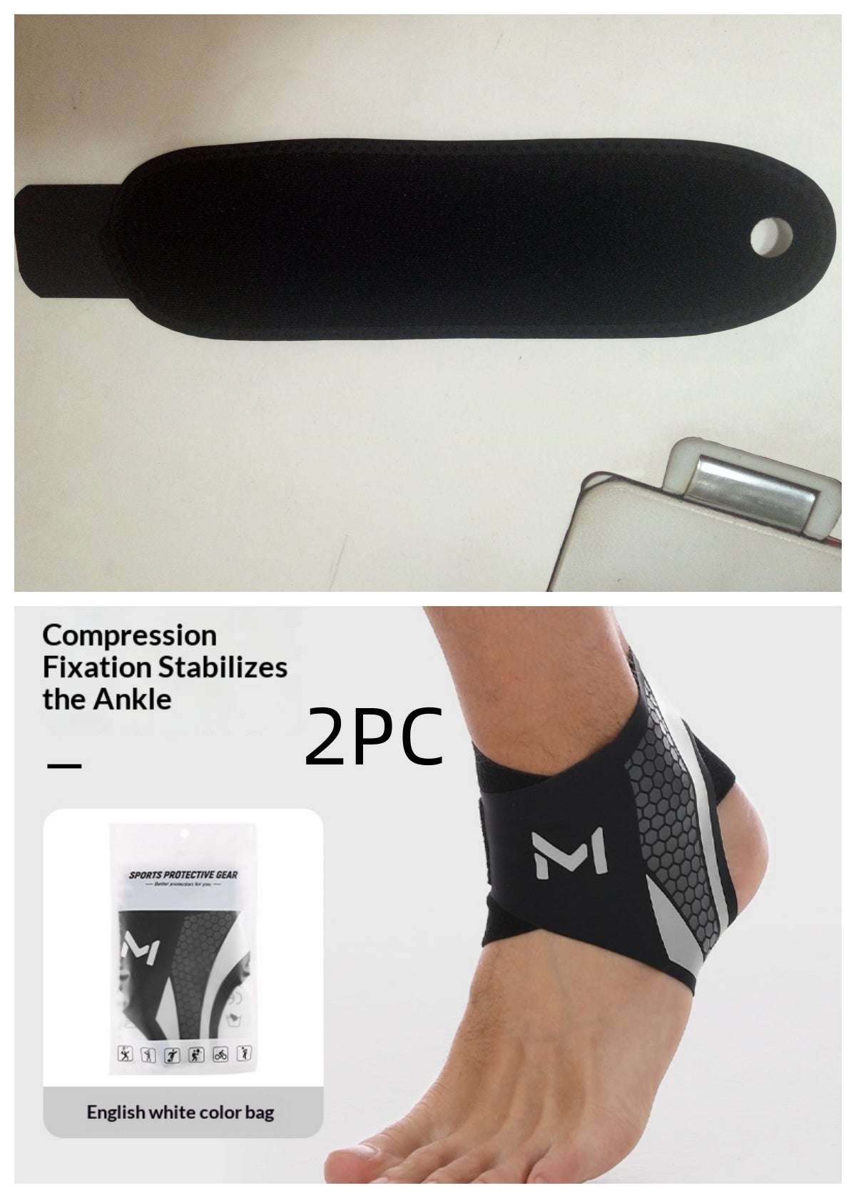 Ankle Support Compression Sleeve – Baseball, Gym & Daily Wear